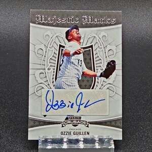 Ozzie Guillen 2024 Crusade Majestic Marks Auto Chicago White Sox Star